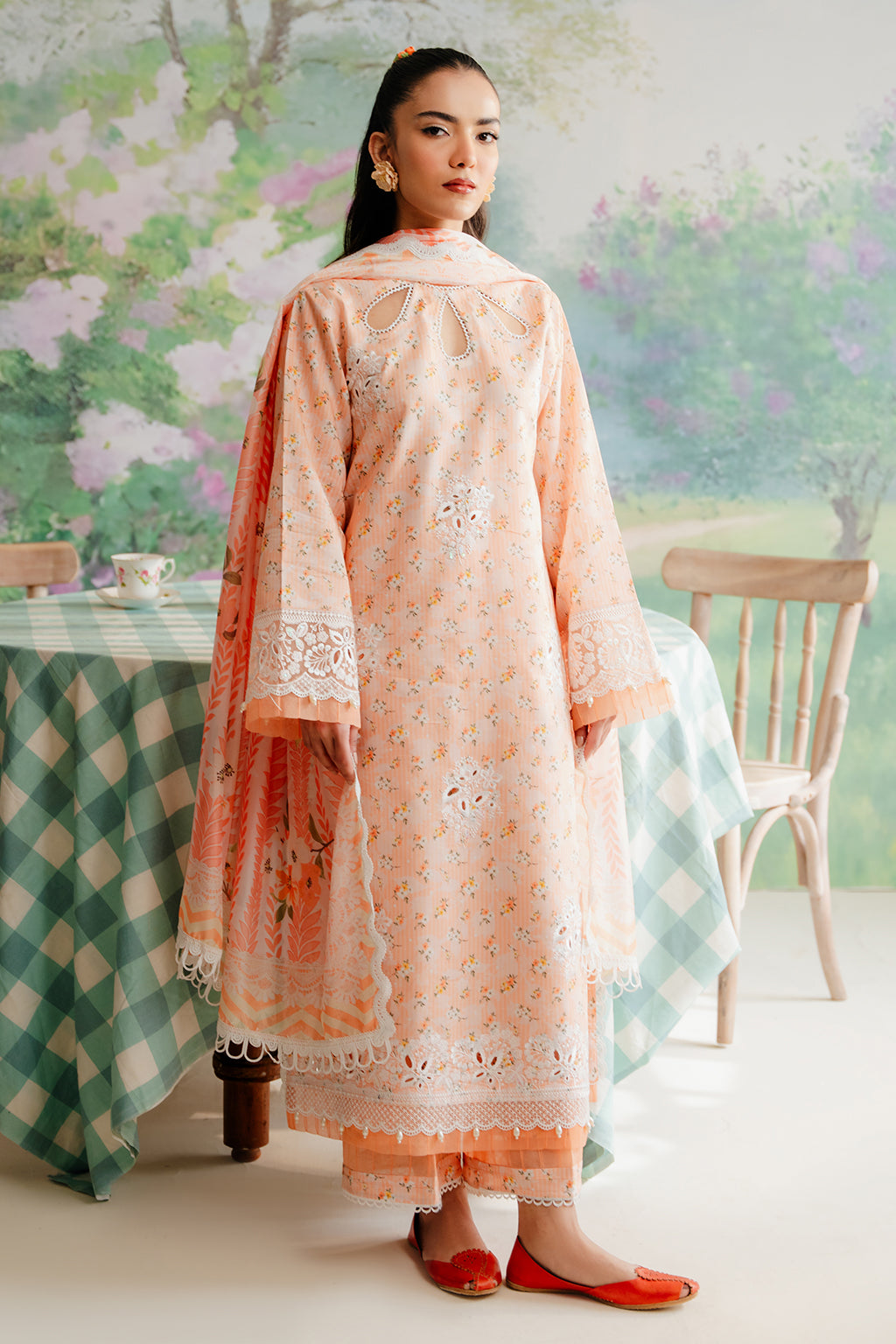 Afrozeh | The Floral Charm | Buttercup - Saira Saqlain