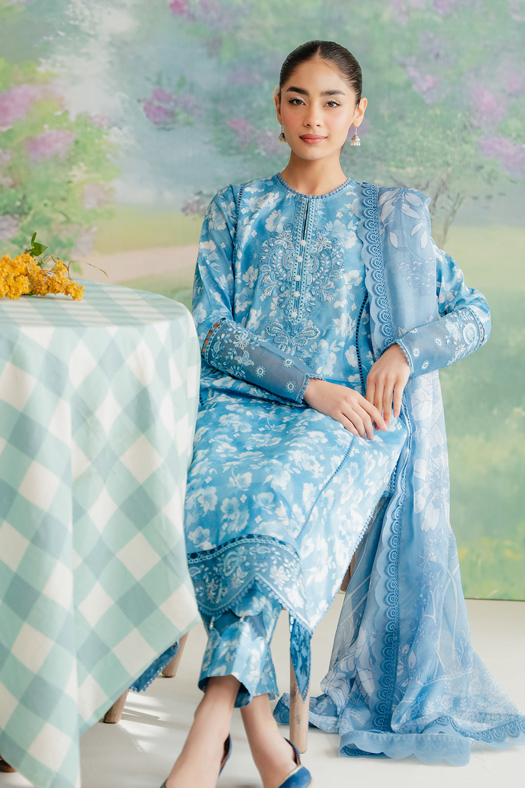 Afrozeh | The Floral Charm | Nigella - Saira Saqlain