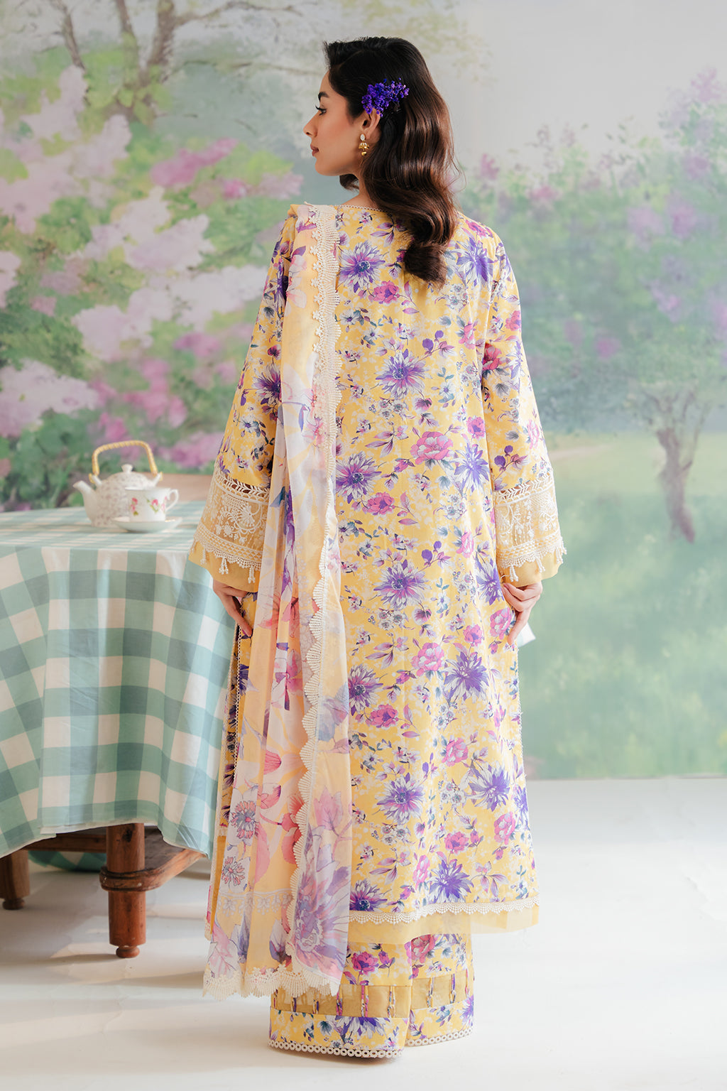Afrozeh | The Floral Charm | Tuscany - Saira Saqlain