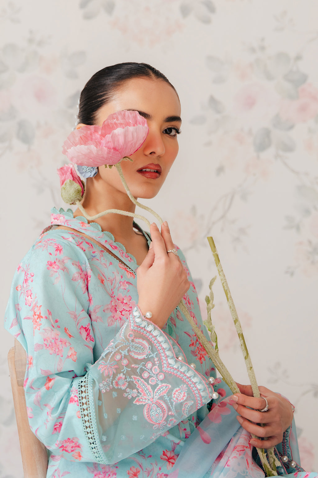 Afrozeh | The Floral Charm | Bali - Saira Saqlain