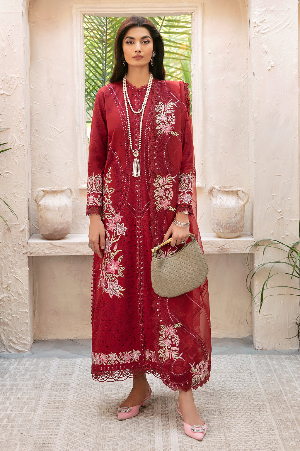 Afrozeh | Cascade Luxury Lawn 24 | Emery - Saira Saqlain