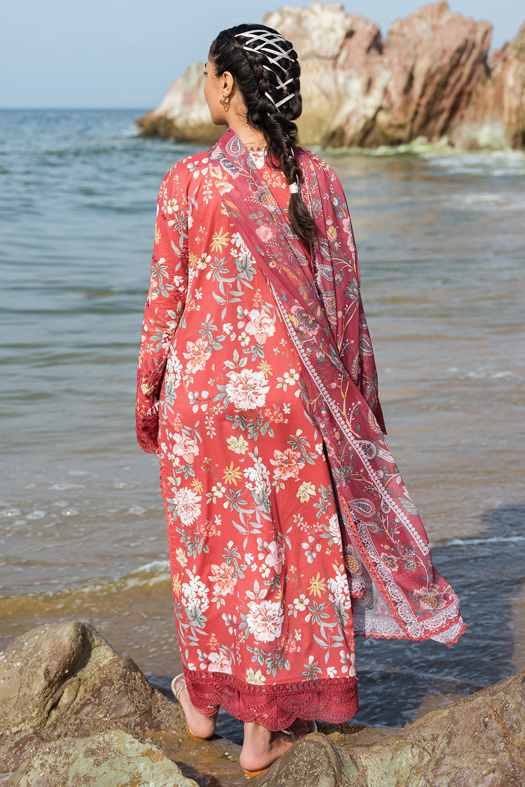 Afrozeh | Summer Together | Scarley - Saira Saqlain