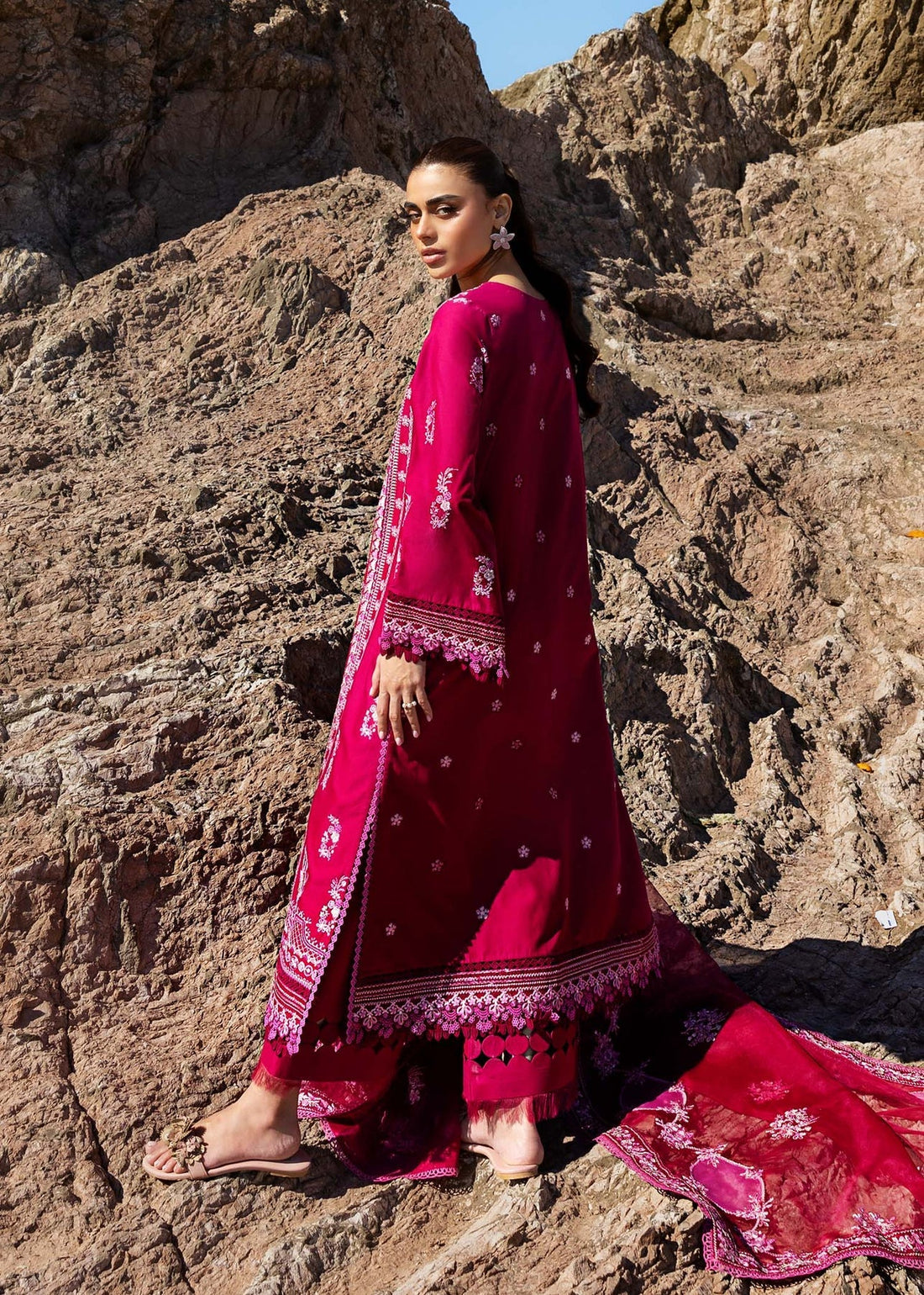Akbar Aslam | Mare Lawn Edit 25 | Nirvana -   Ladies Clothes -  Saira Saqlain