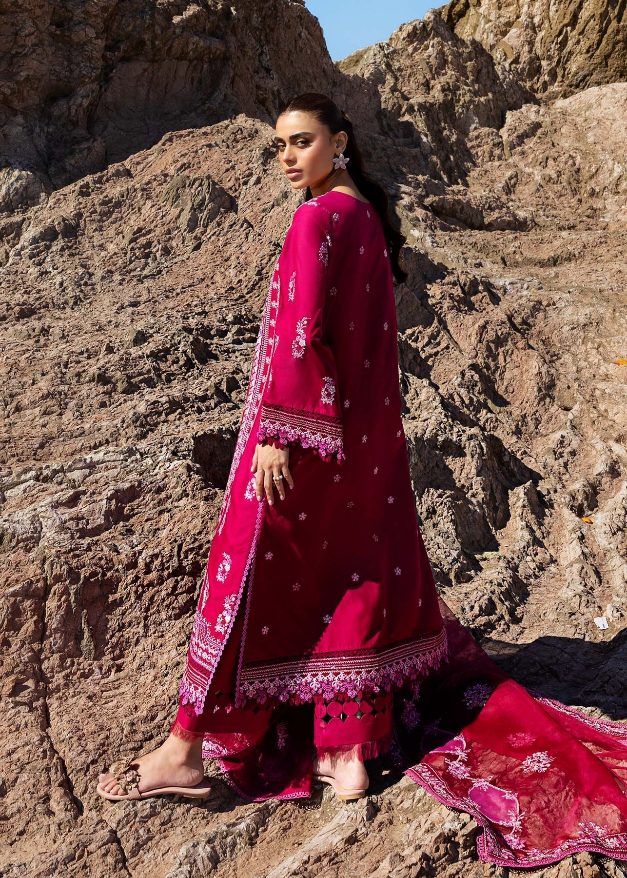 Akbar Aslam | Mare Lawn Edit 25 | Nirvana -   Ladies Clothes -  Saira Saqlain