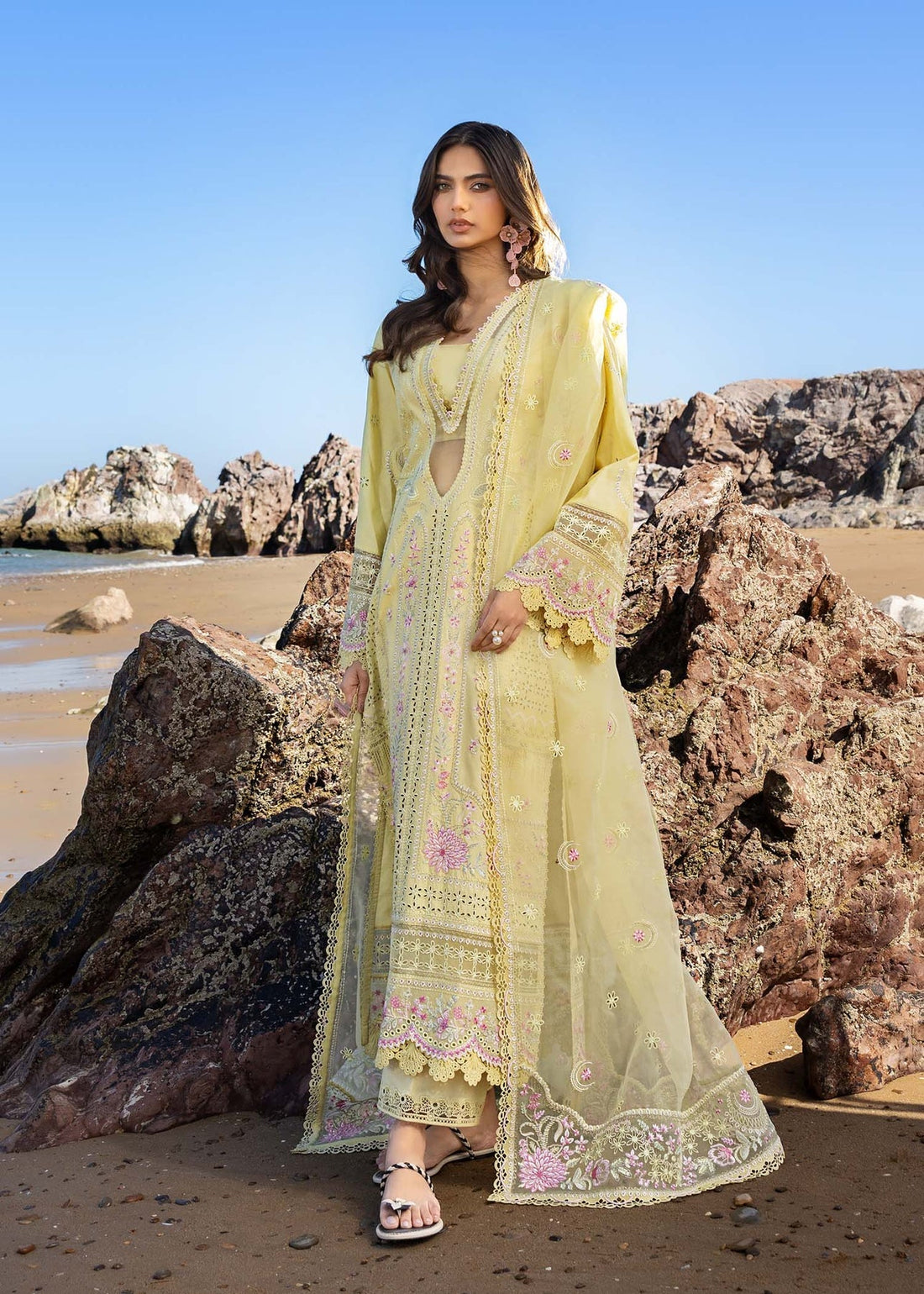 Akbar Aslam | Mare Lawn Edit 25 | Solara -   Ladies Clothes -  Saira Saqlain