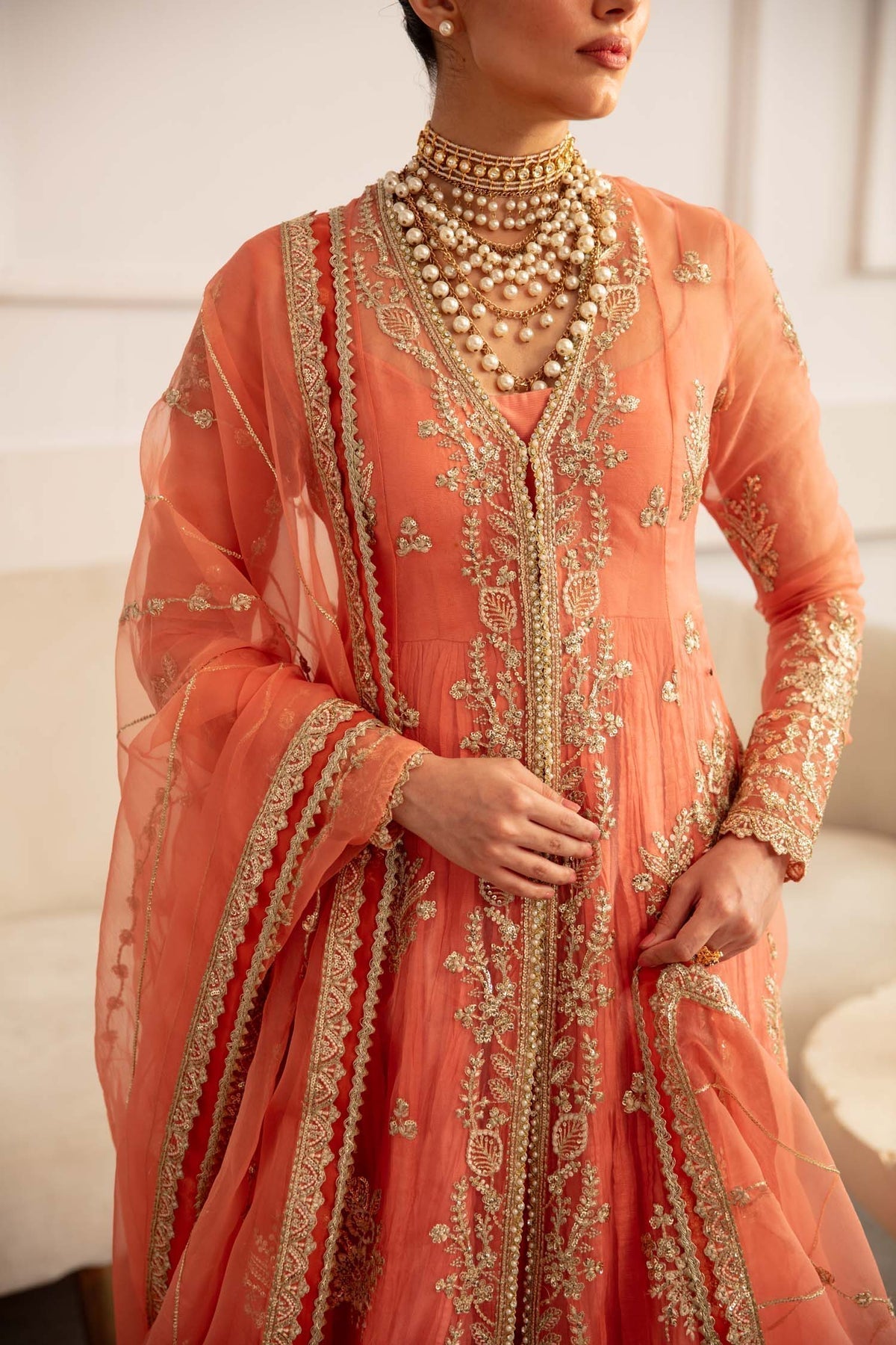 Akbar Aslam | Velora Formal Pret | Carmina - Saira Saqlain