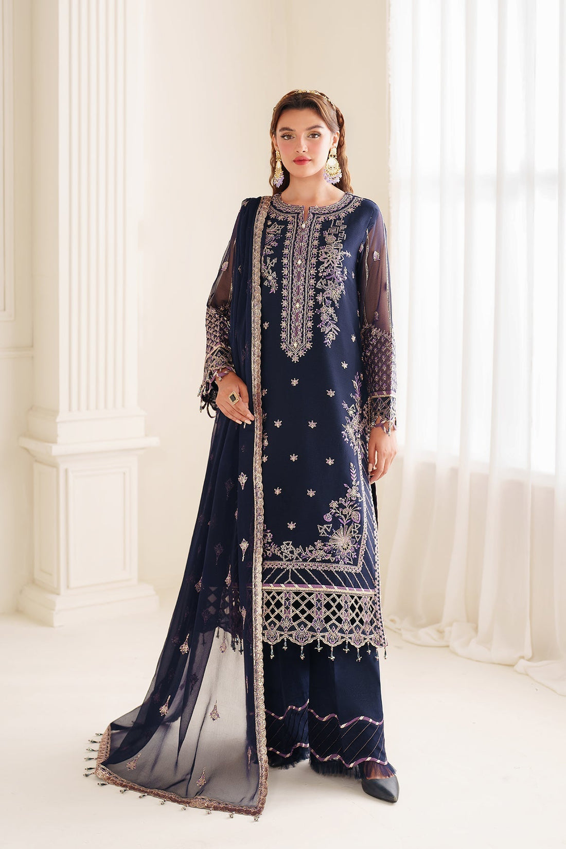 Alizeh | Dua Formals 24 | AF-DUA-3027-Falak - Saira Saqlain