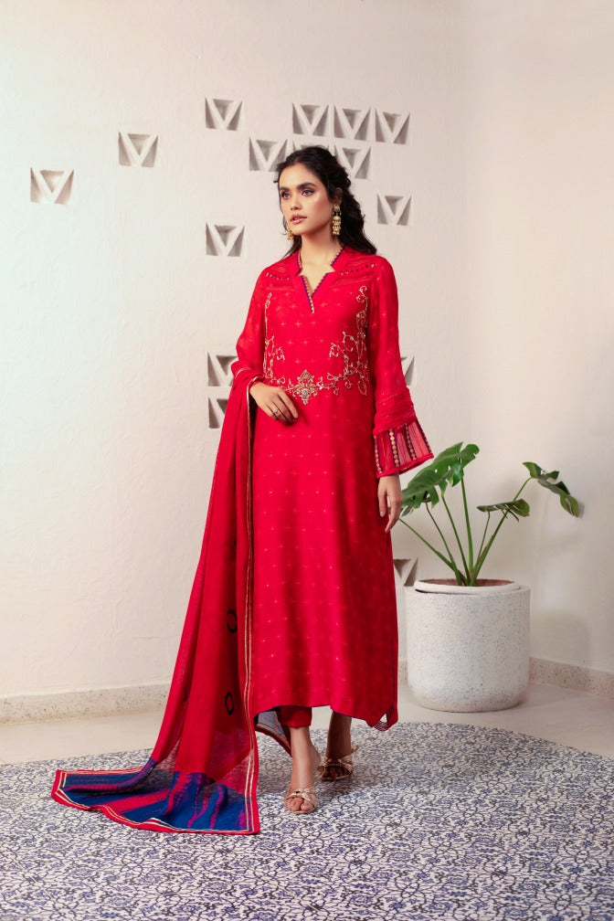 Anam Akhlaq | Festive Collection | D-13 - Saira Saqlain
