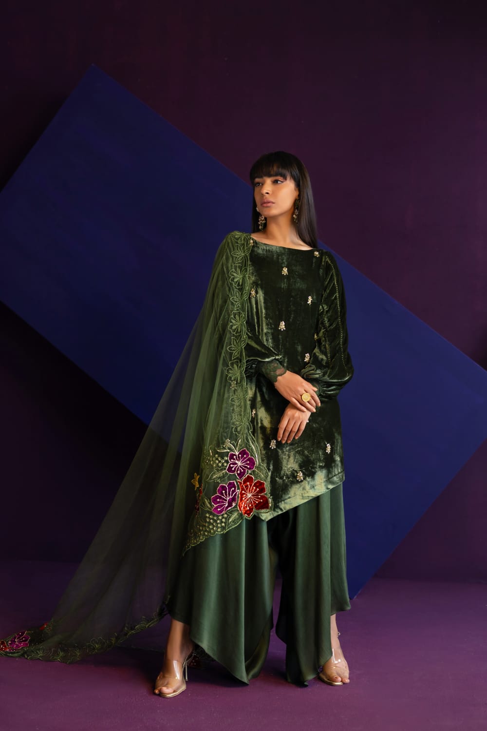 Anam Akhlaq | Festive Collection | D-40 - Saira Saqlain