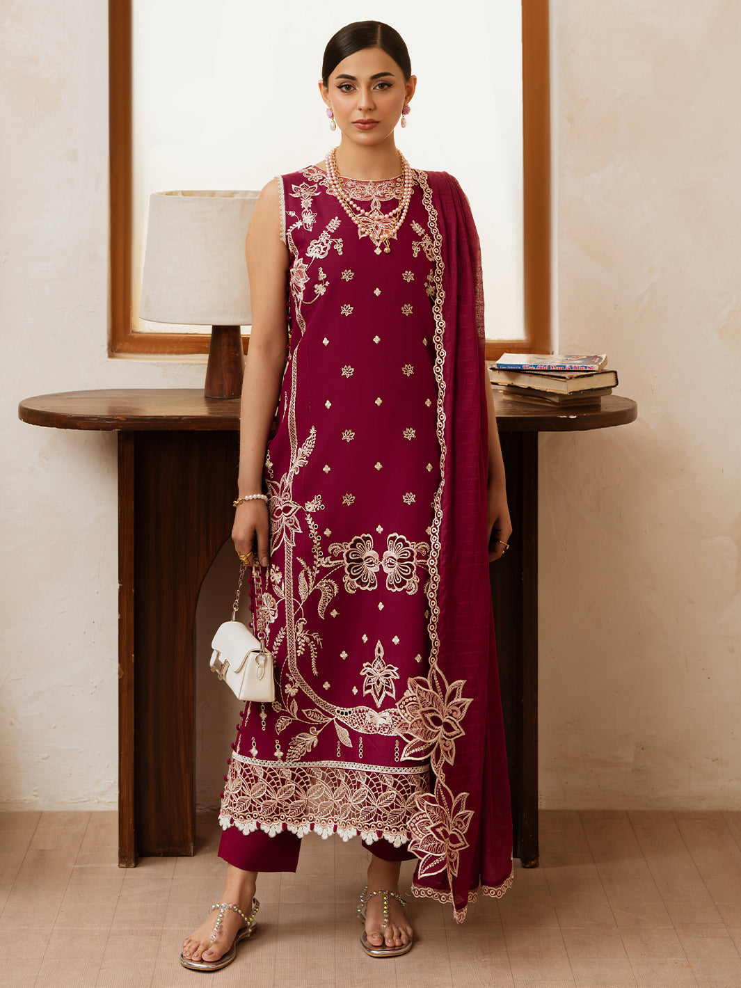 Mahnur | Florence Luxury Lawn 25 | ARLEEN -   Ladies Clothes -  Saira Saqlain