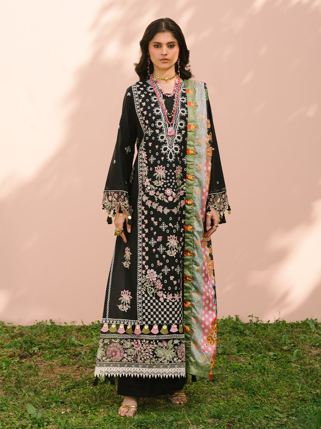 Mahnur | Dahlia Luxury Lawn 25 | Aurora -   Ladies Clothes -  Saira Saqlain