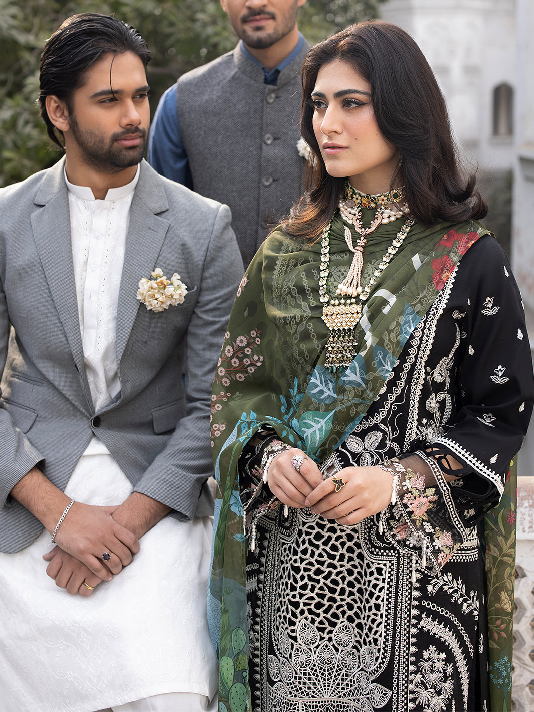 Mahnur | Mahrukh Luxury Lawn 24 | CAMELIA - Saira Saqlain