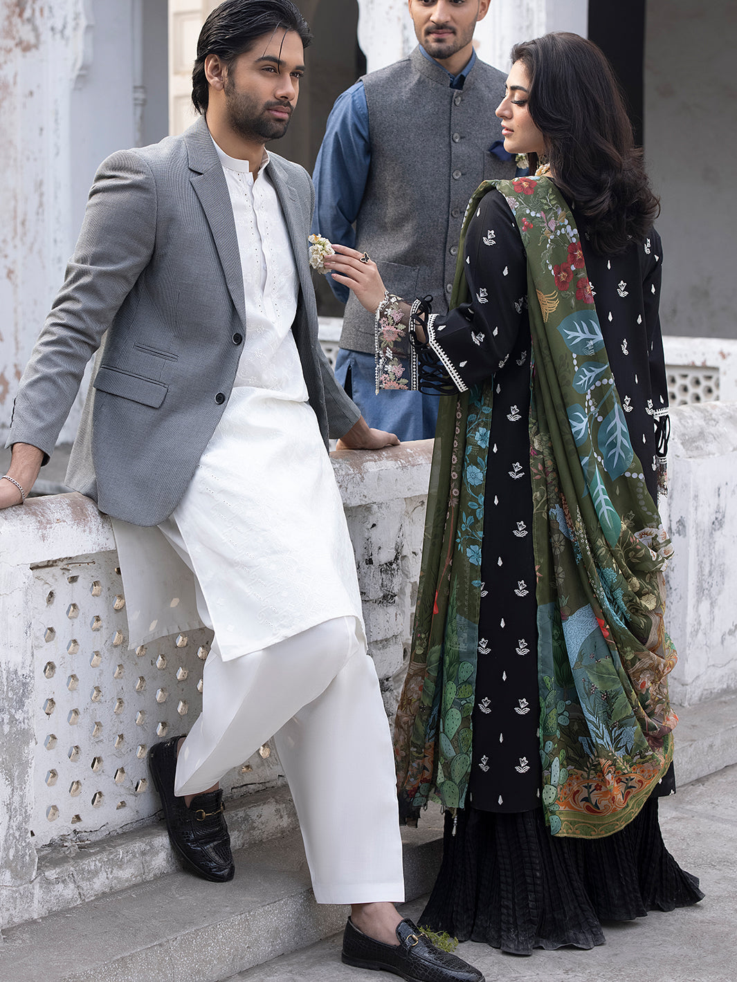 Mahnur | Mahrukh Luxury Lawn 24 | CAMELIA - Saira Saqlain