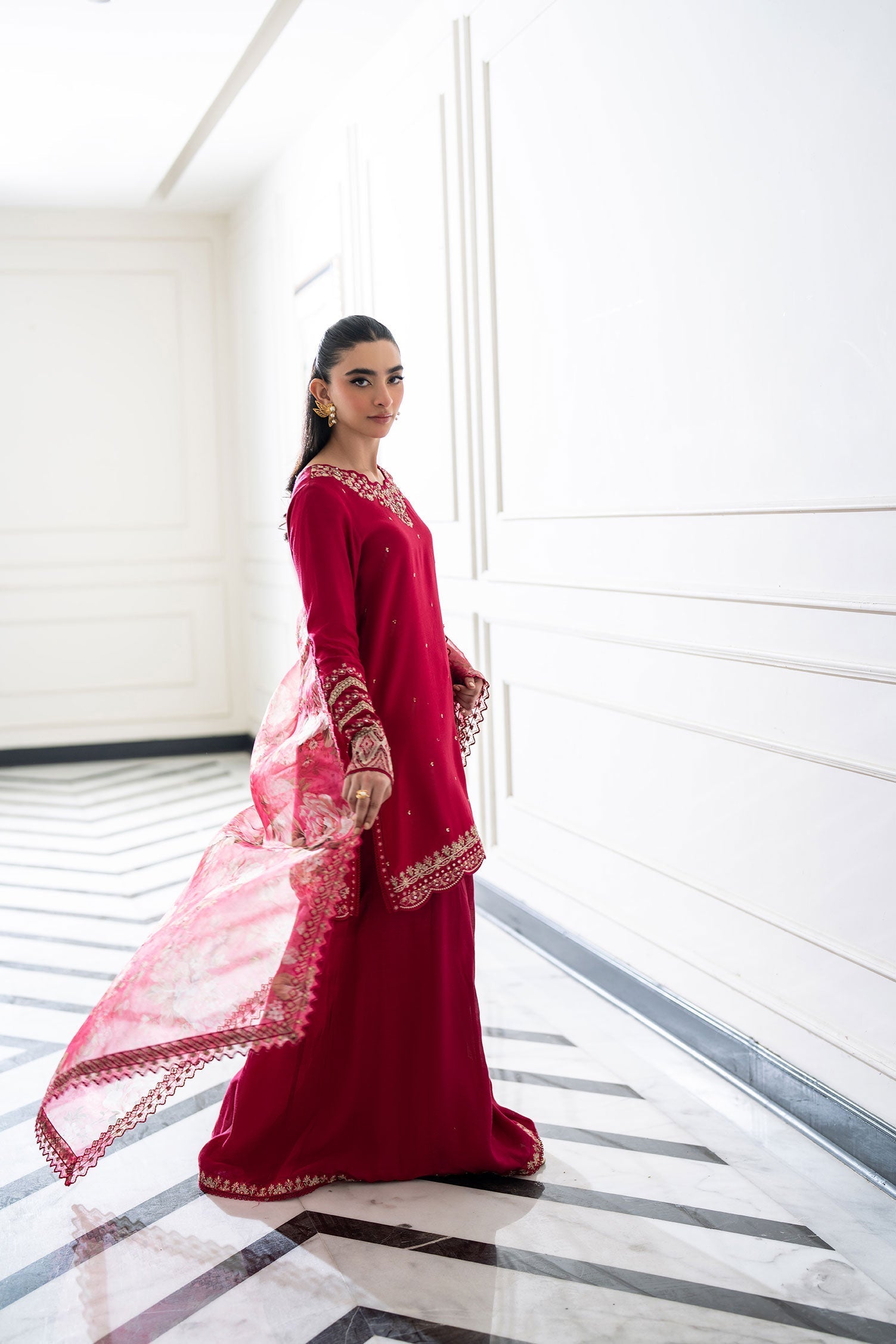 Dhanak | SS 25 Luxury Pret | SS25DL-0319 -   Ladies Clothes -  Saira Saqlain