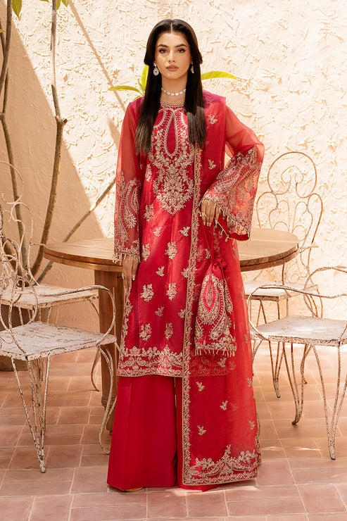 Zarposh | Elara Formals | Gulab - Saira Saqlain