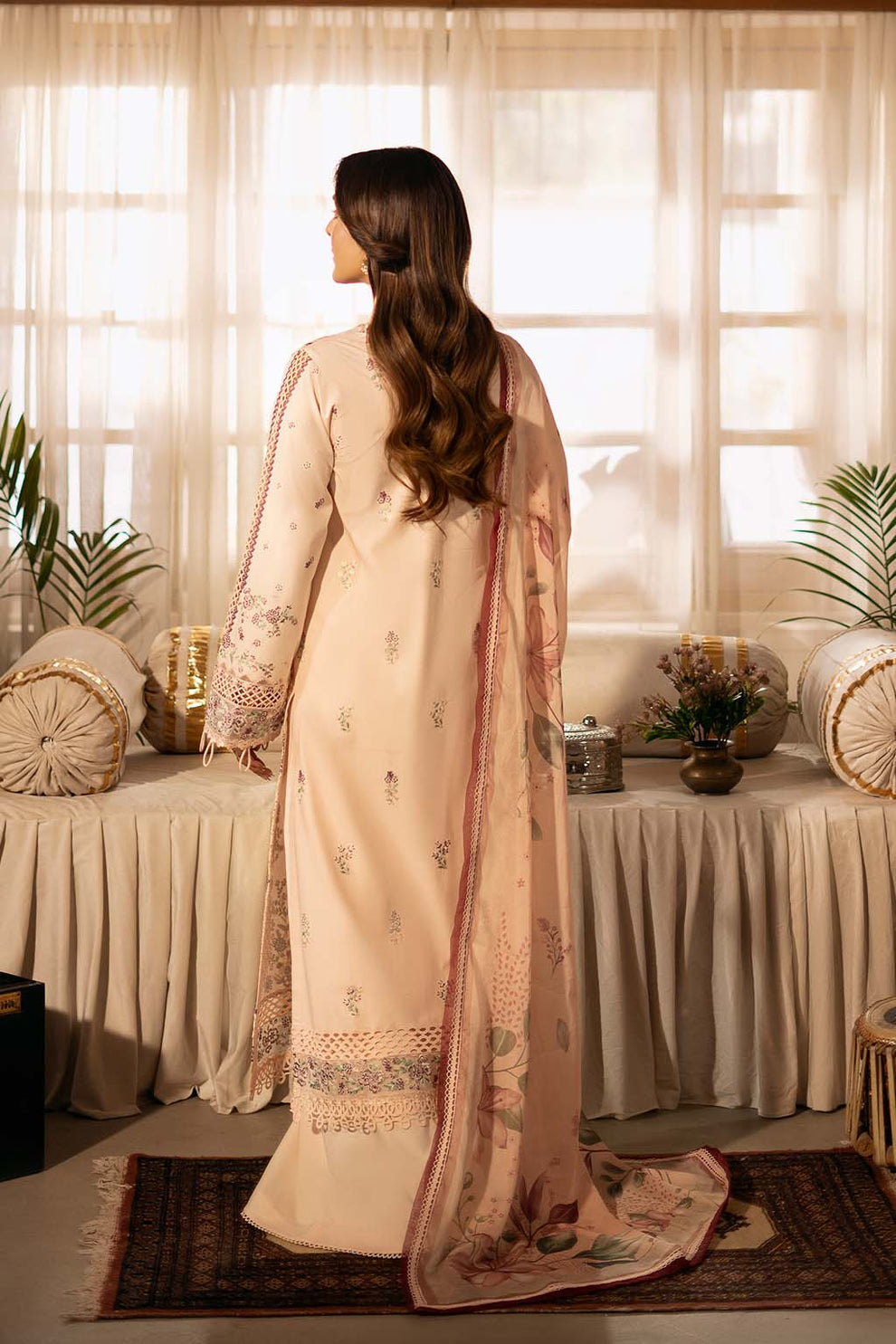 Zarposh | Sajni Lawn 25 | Gulbano -   Ladies Clothes -  Saira Saqlain