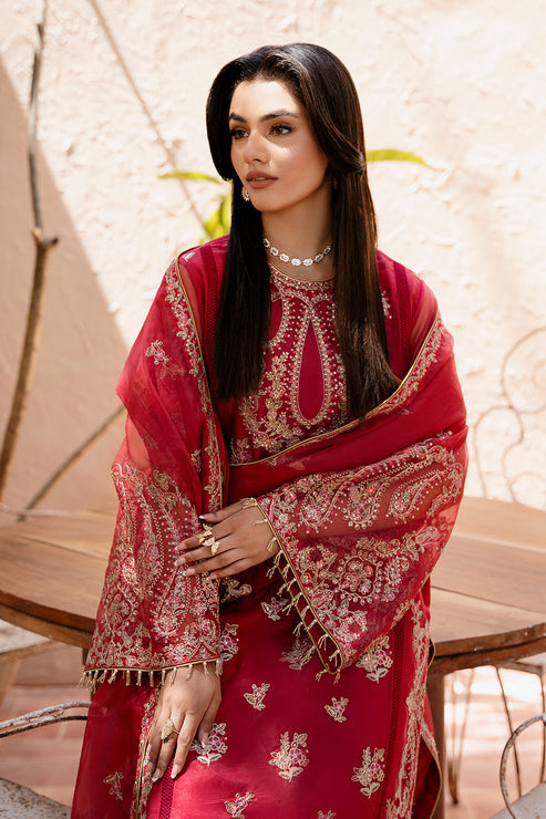 Zarposh | Elara Formals | Gulab - Saira Saqlain