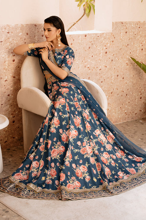 Zarposh | Elara Formals | Charmeuse - Saira Saqlain