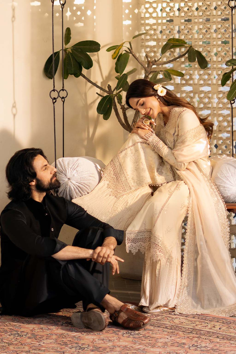 Zarposh | Sajni Lawn 25 | Mehmal -   Ladies Clothes -  Saira Saqlain
