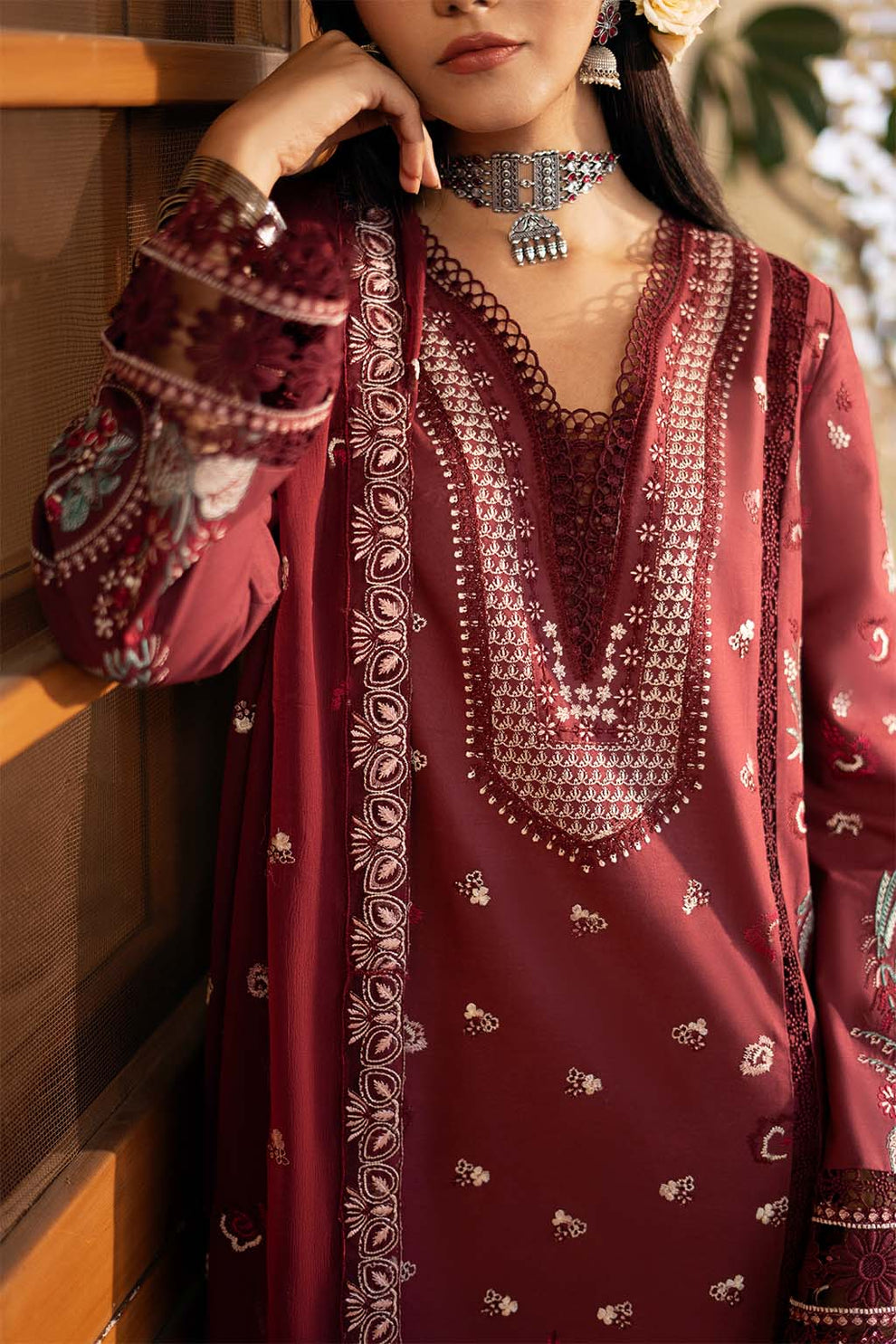 Zarposh | Sajni Lawn 25 | Nayirah -   Ladies Clothes -  Saira Saqlain
