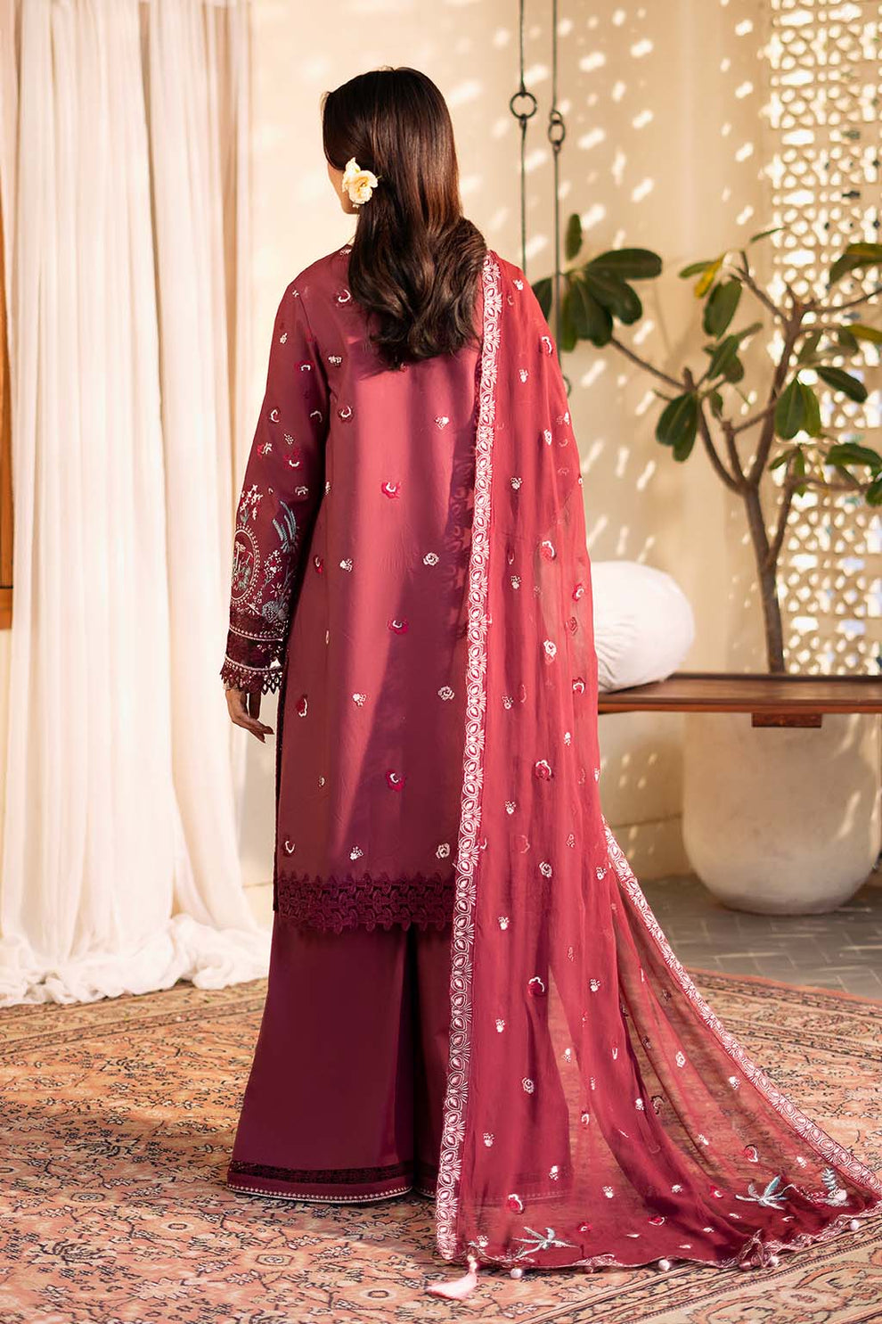 Zarposh | Sajni Lawn 25 | Nayirah -   Ladies Clothes -  Saira Saqlain