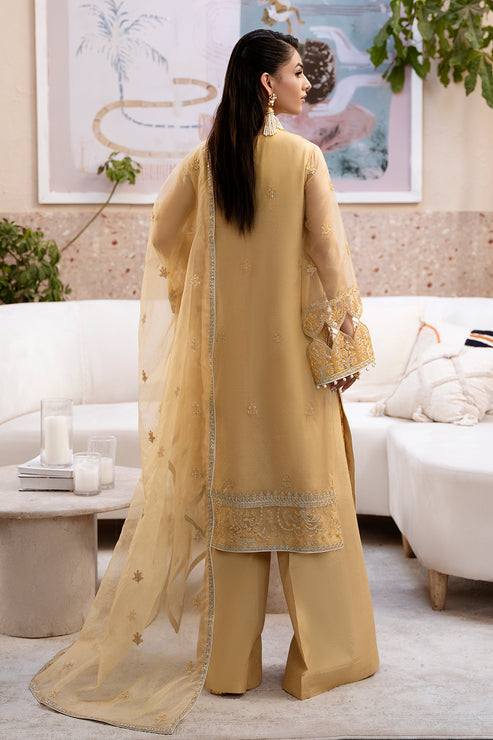 Zarposh | Elara Formals | Zard - Saira Saqlain