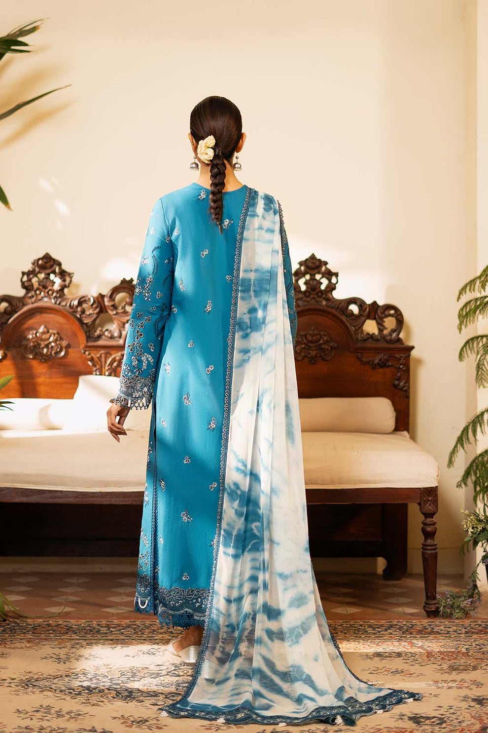 Zarposh | Sajni Lawn 25 | Azal -   Ladies Clothes -  Saira Saqlain