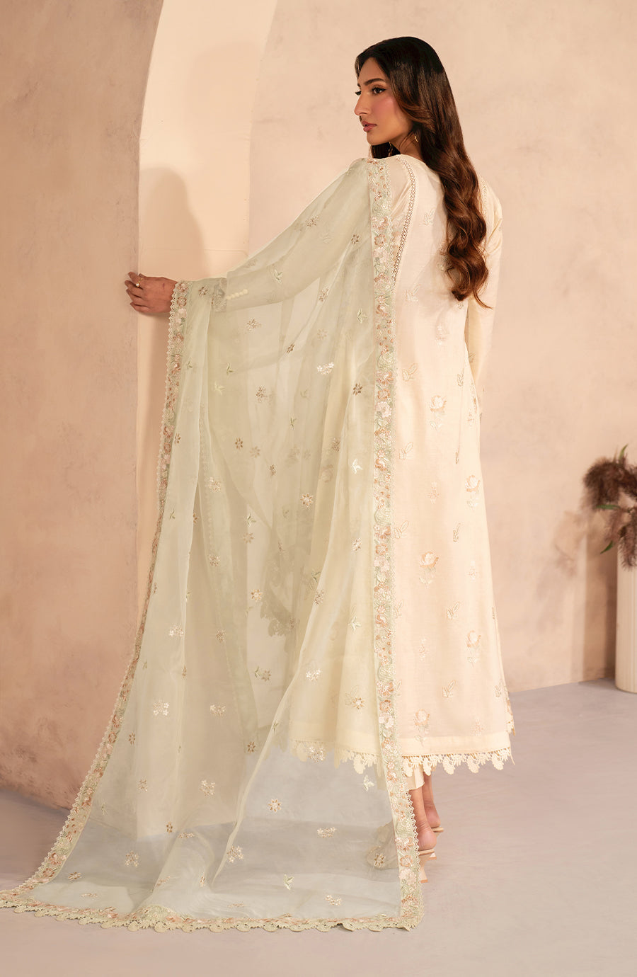 Zarif | Summer Lawn 25 |UNST-LWN-01 DAHEER - Saira Saqlain