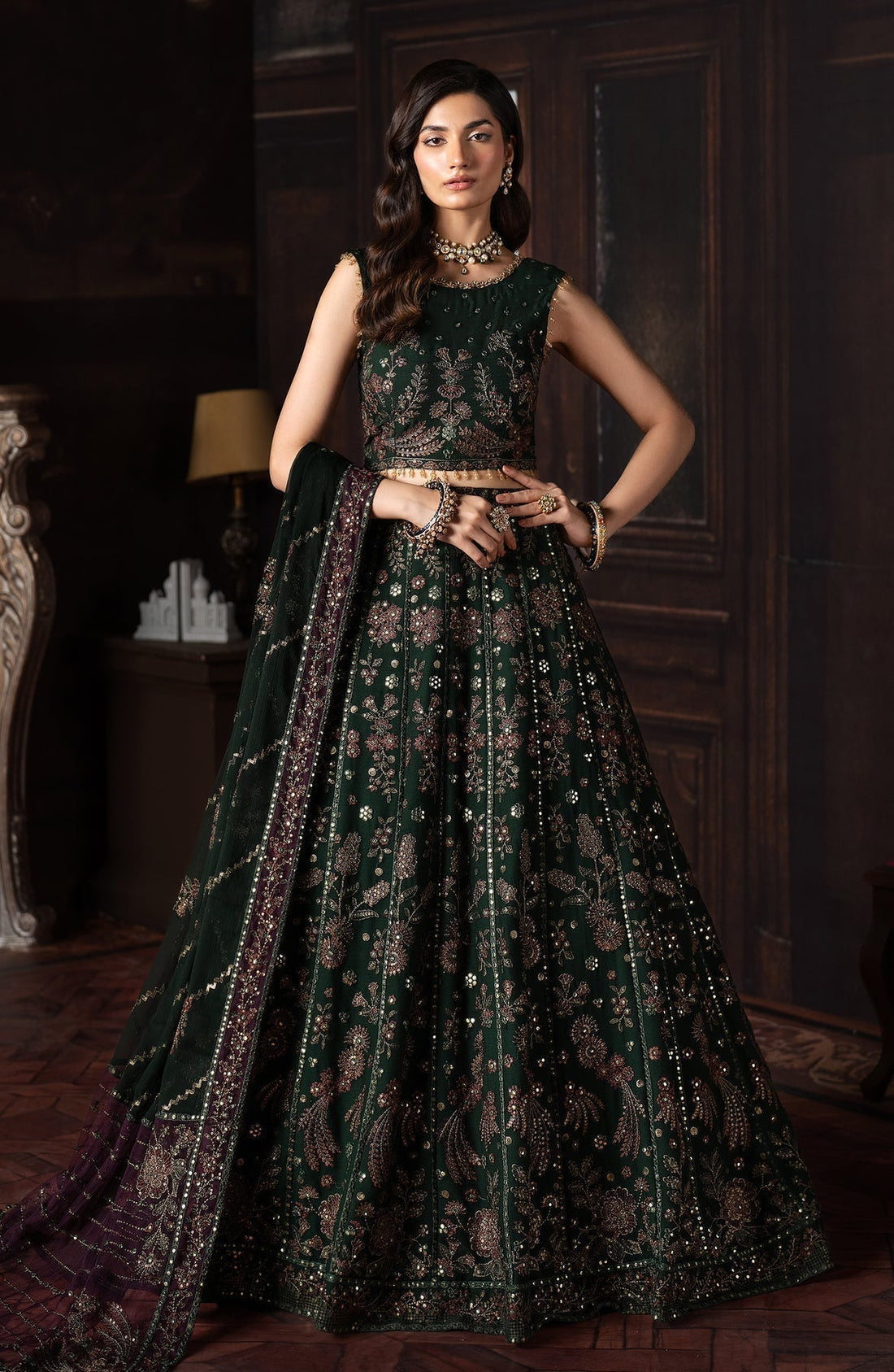 Zarif | Rouge Formals | ZRW 01 ELIZABETH - Saira Saqlain