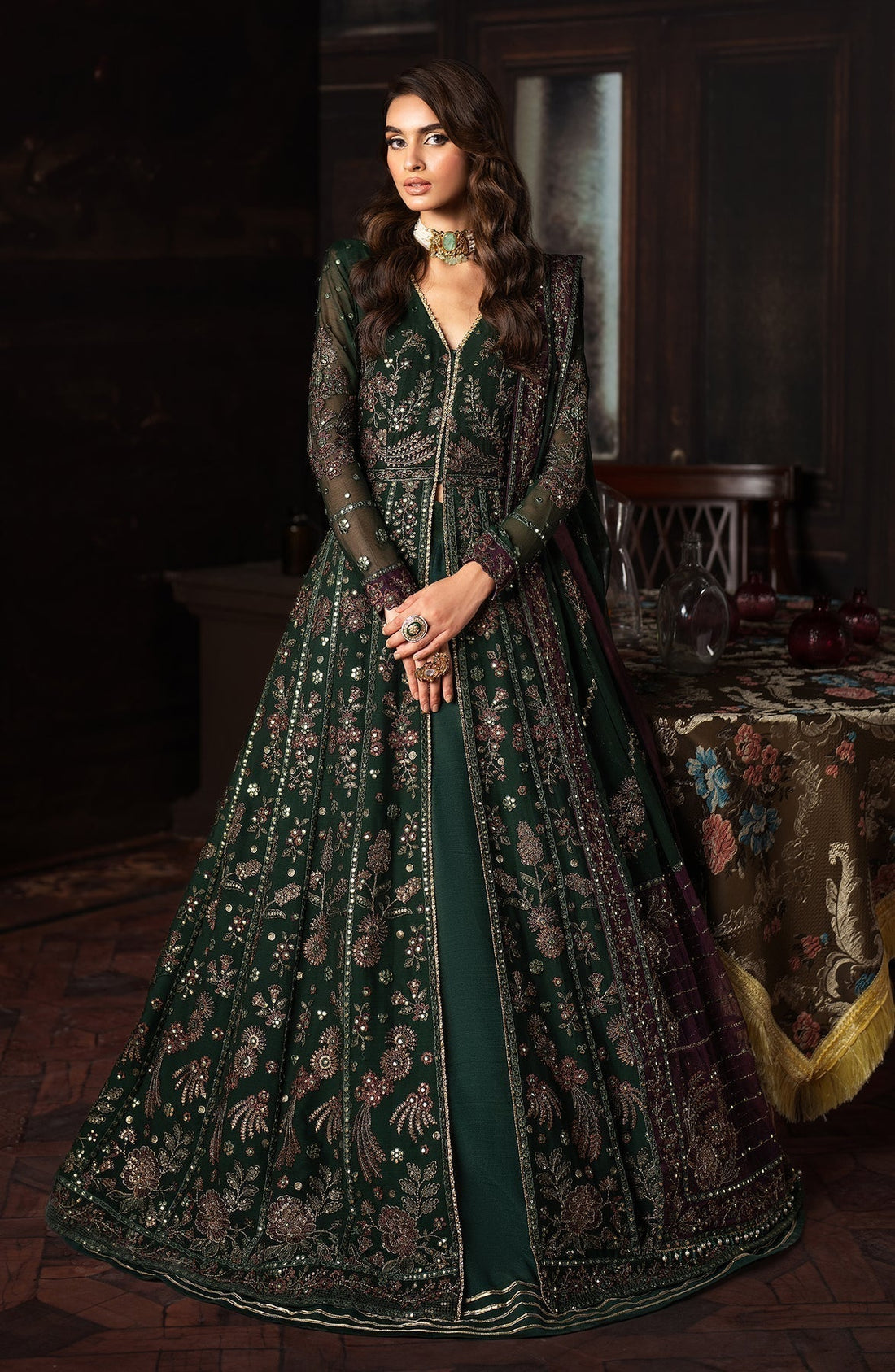 Zarif | Rouge Formals | ZRW 01 ELIZABETH - Saira Saqlain