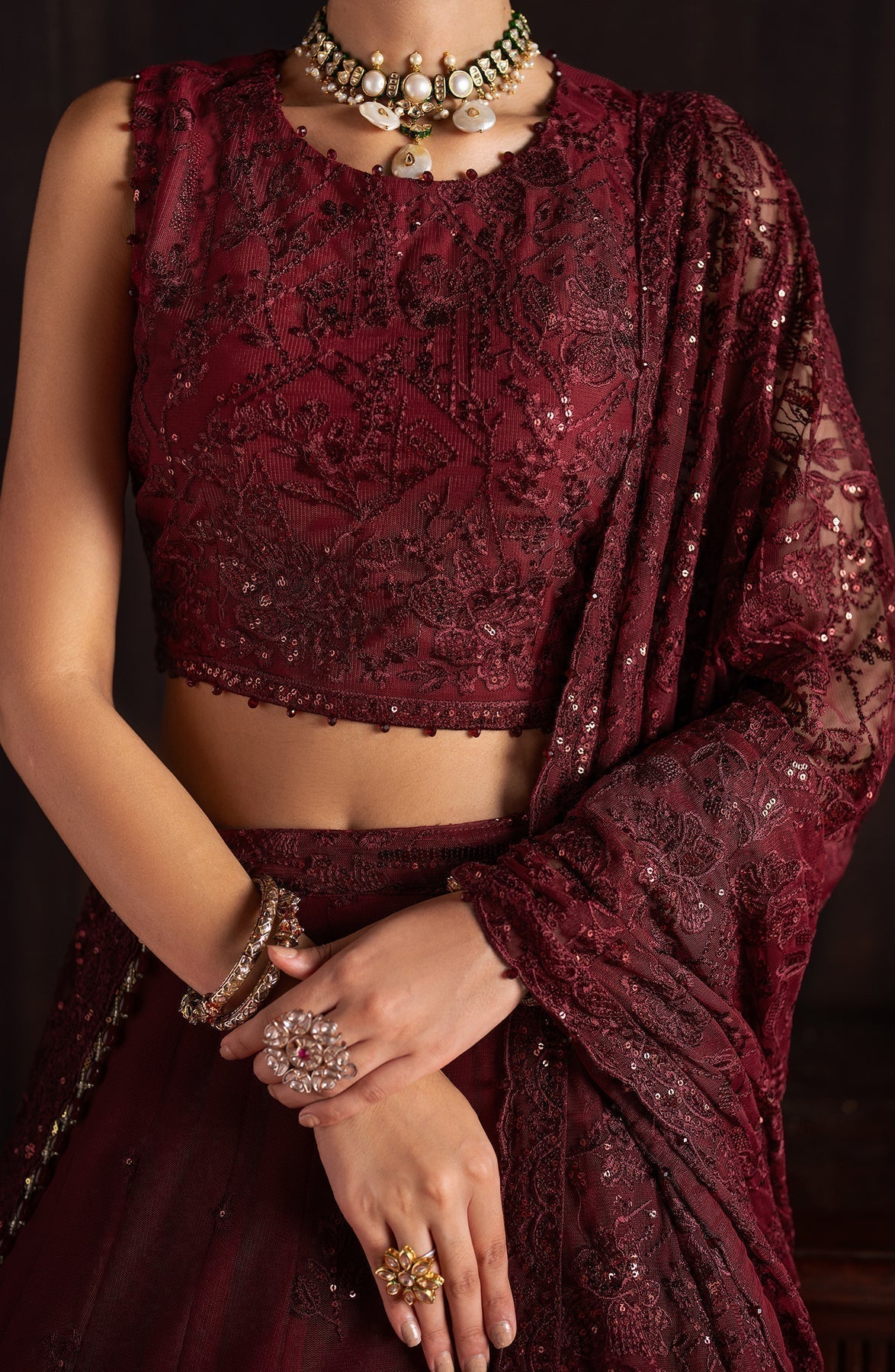 Zarif | Rouge Formals | ZRW 02 MABEL - Saira Saqlain