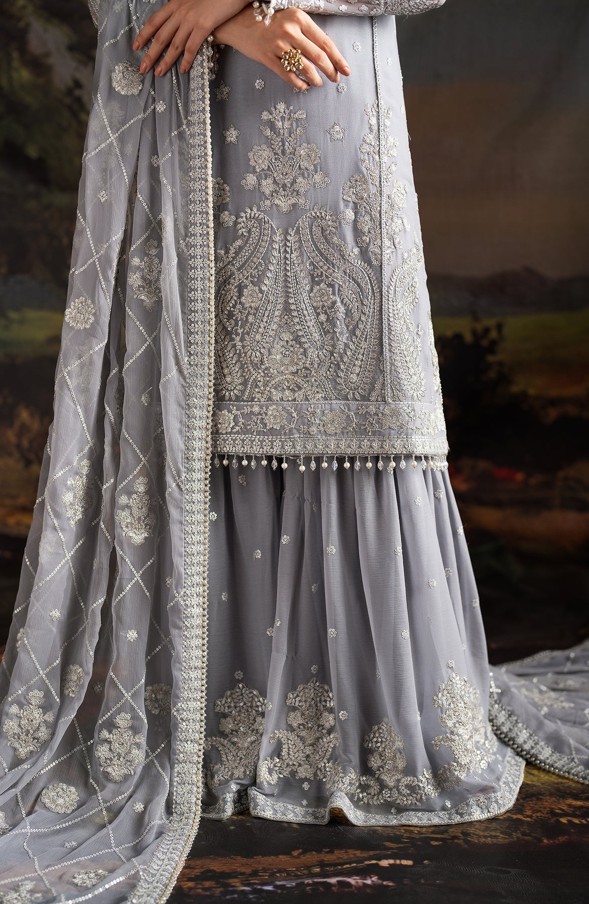 Zarif | Rouge Formals | ZRW 03 ADELINE - Saira Saqlain