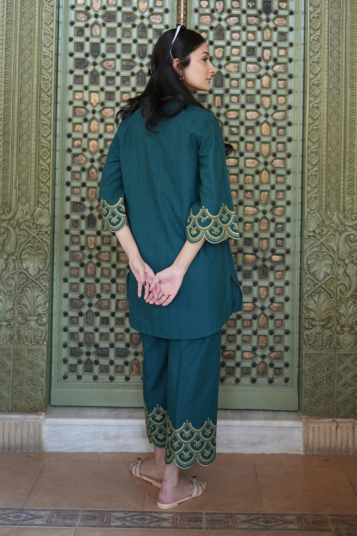 Sahar | Ready to Wear Basics | Meadowscape - Saira Saqlain
