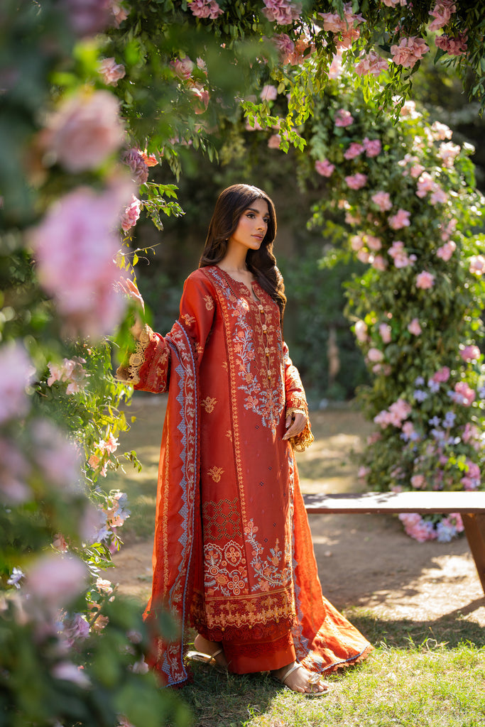Florent | Chikankari Eid 25 | FLC- 2B -   Ladies Clothes -  Saira Saqlain
