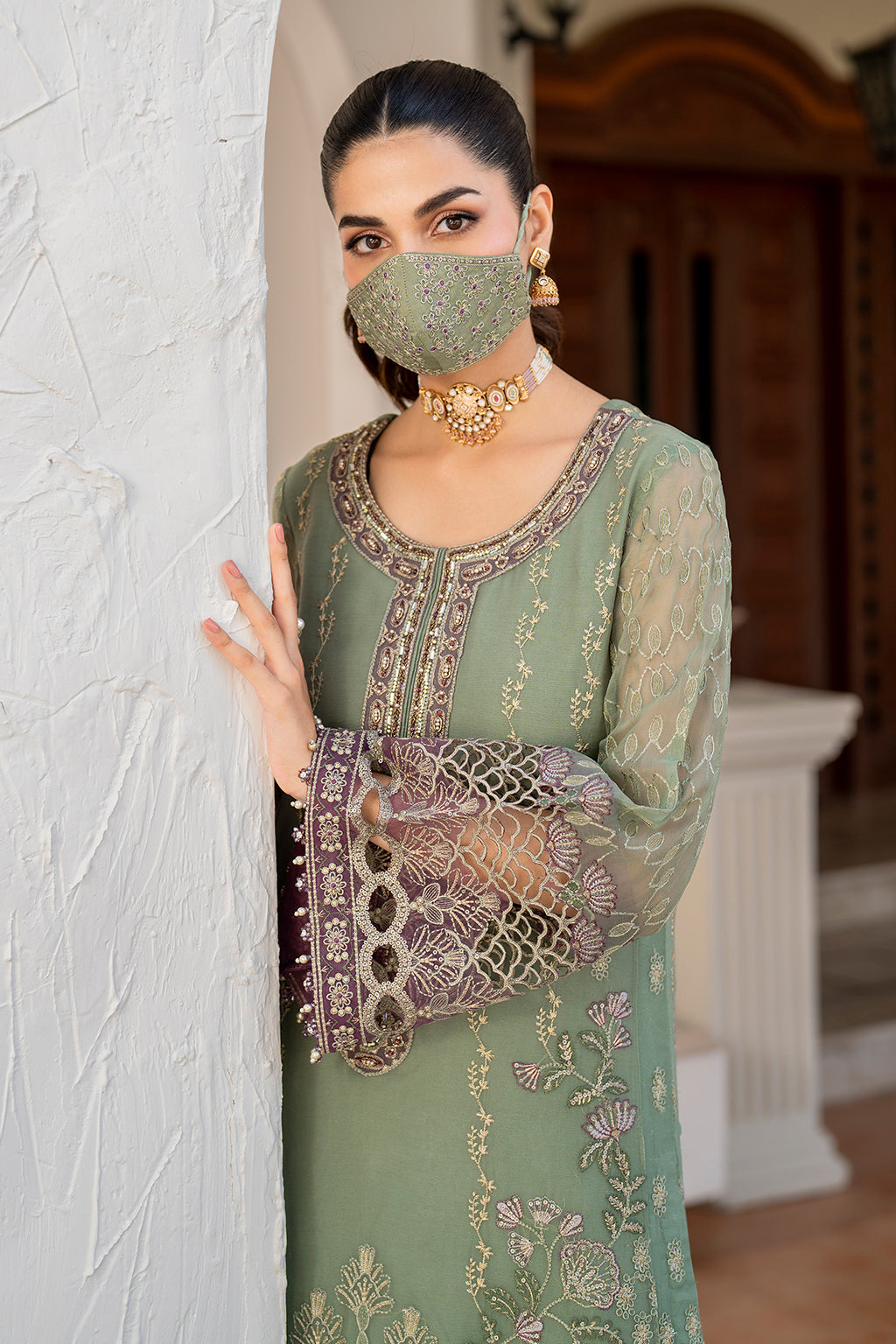 Flossie | Naqsh Formals | S-1406 - Saira Saqlain