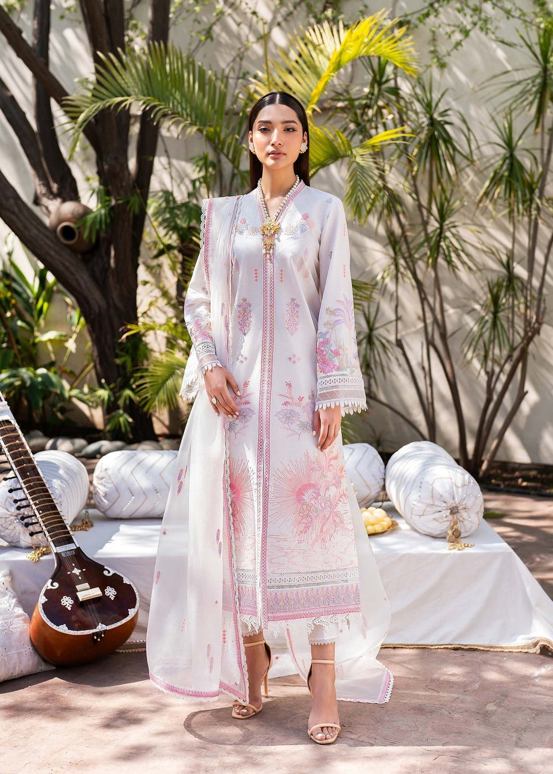 Akbar Aslam | Pret Lawn | VOLUPTE - Saira Saqlain