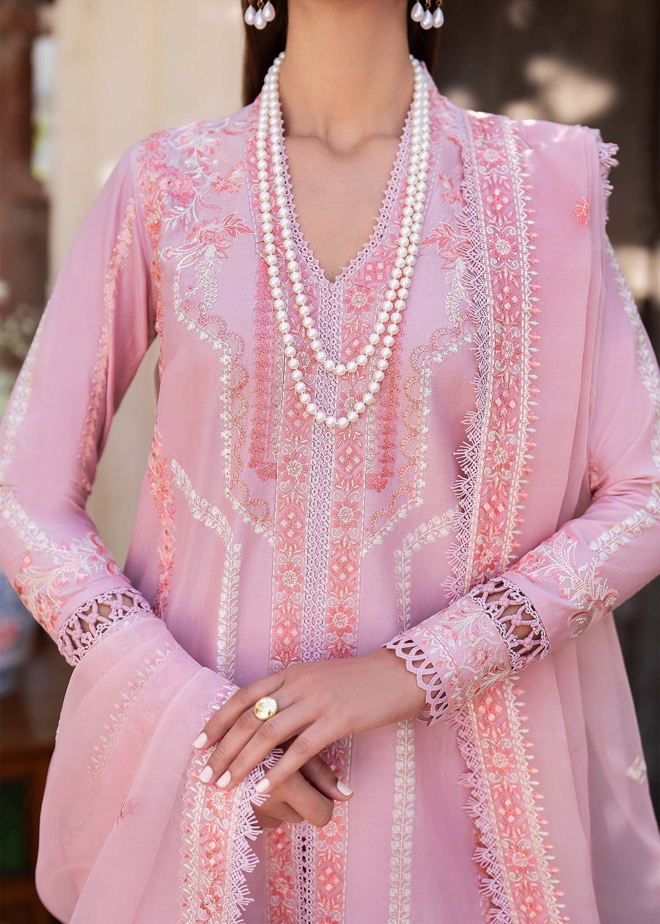 Akbar Aslam | Pret Lawn | MYSTERE - Saira Saqlain