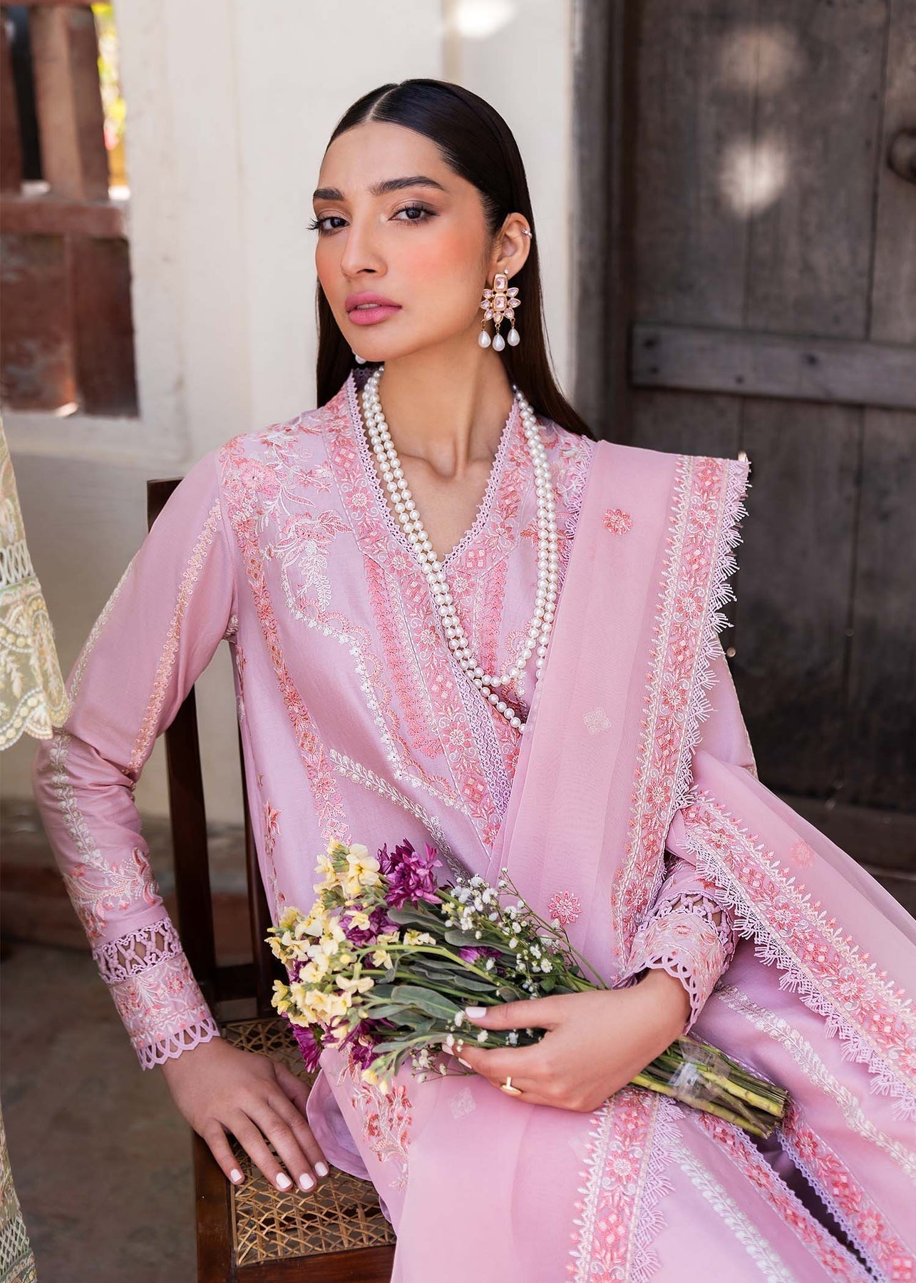 Akbar Aslam | Pret Lawn | MYSTERE - Saira Saqlain