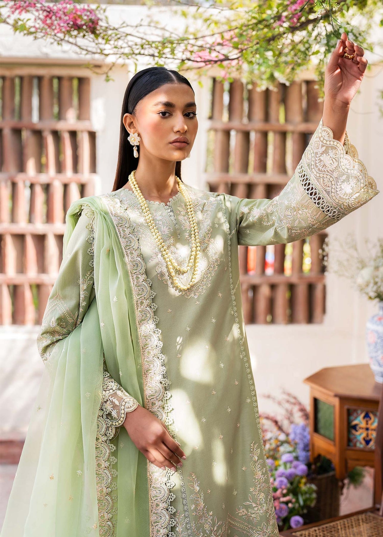 Akbar Aslam | Pret Lawn | CHIC - Saira Saqlain