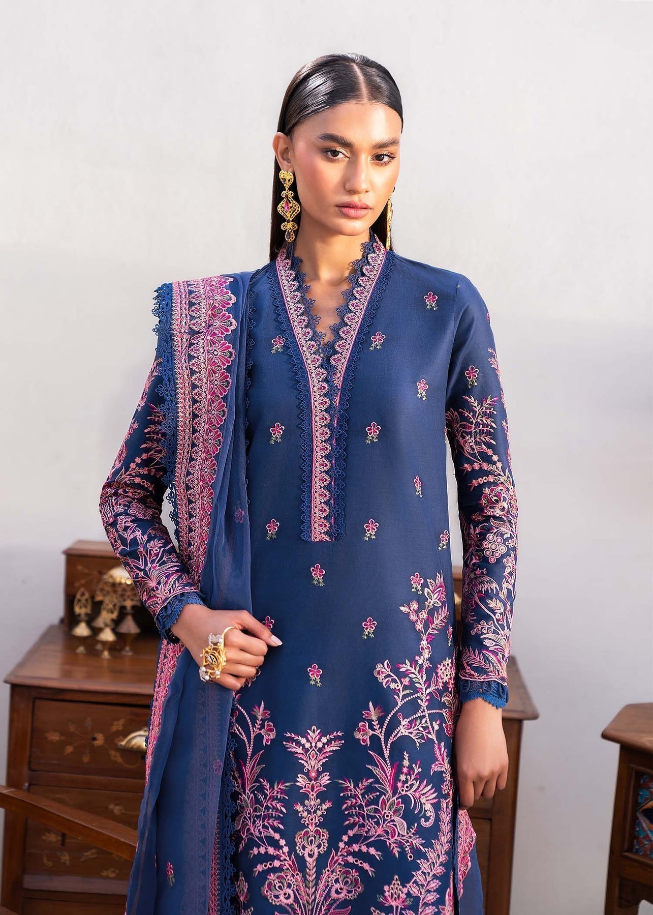 Akbar Aslam | Pret Lawn | REVERIE - Saira Saqlain