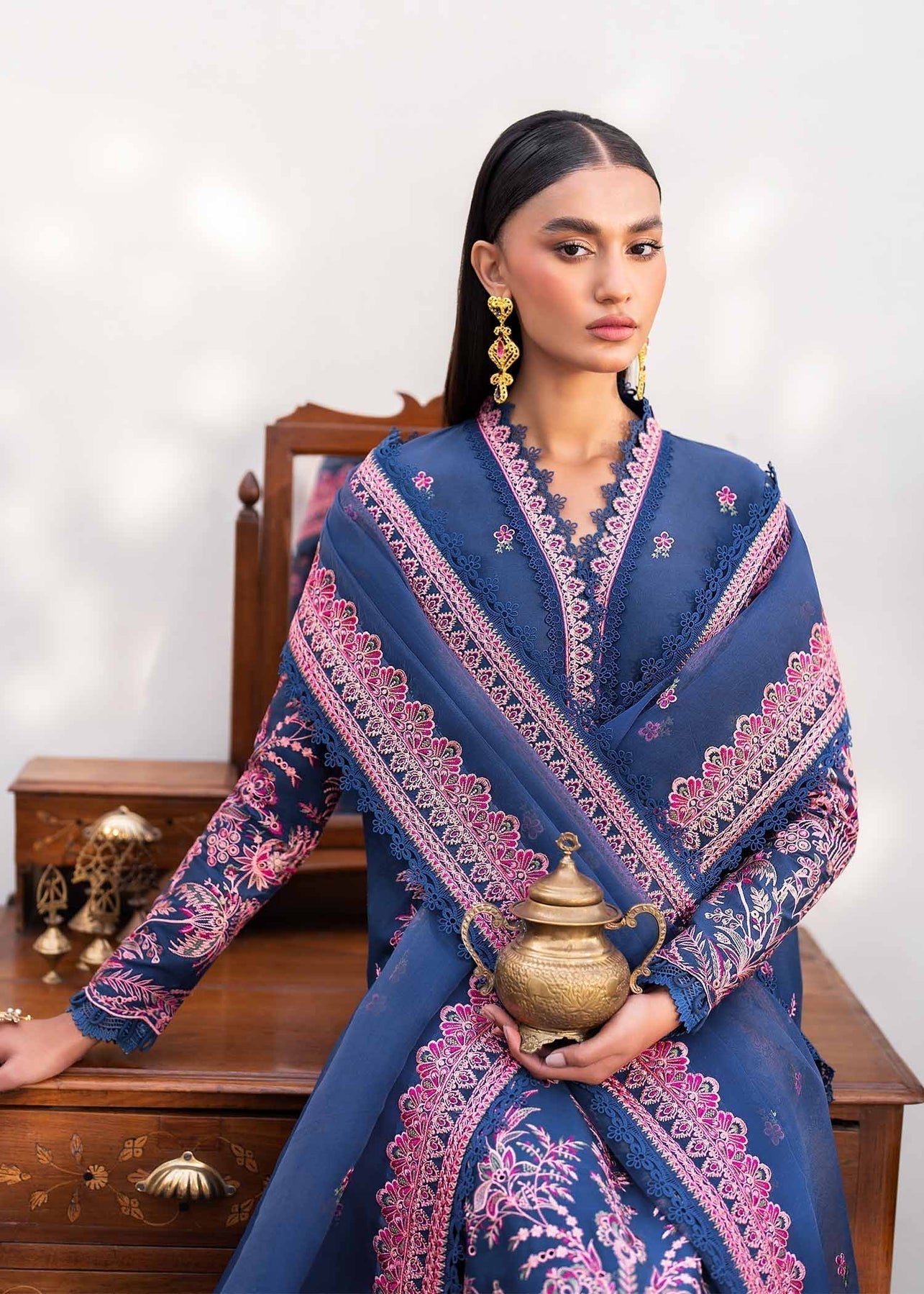 Akbar Aslam | Pret Lawn | REVERIE - Saira Saqlain