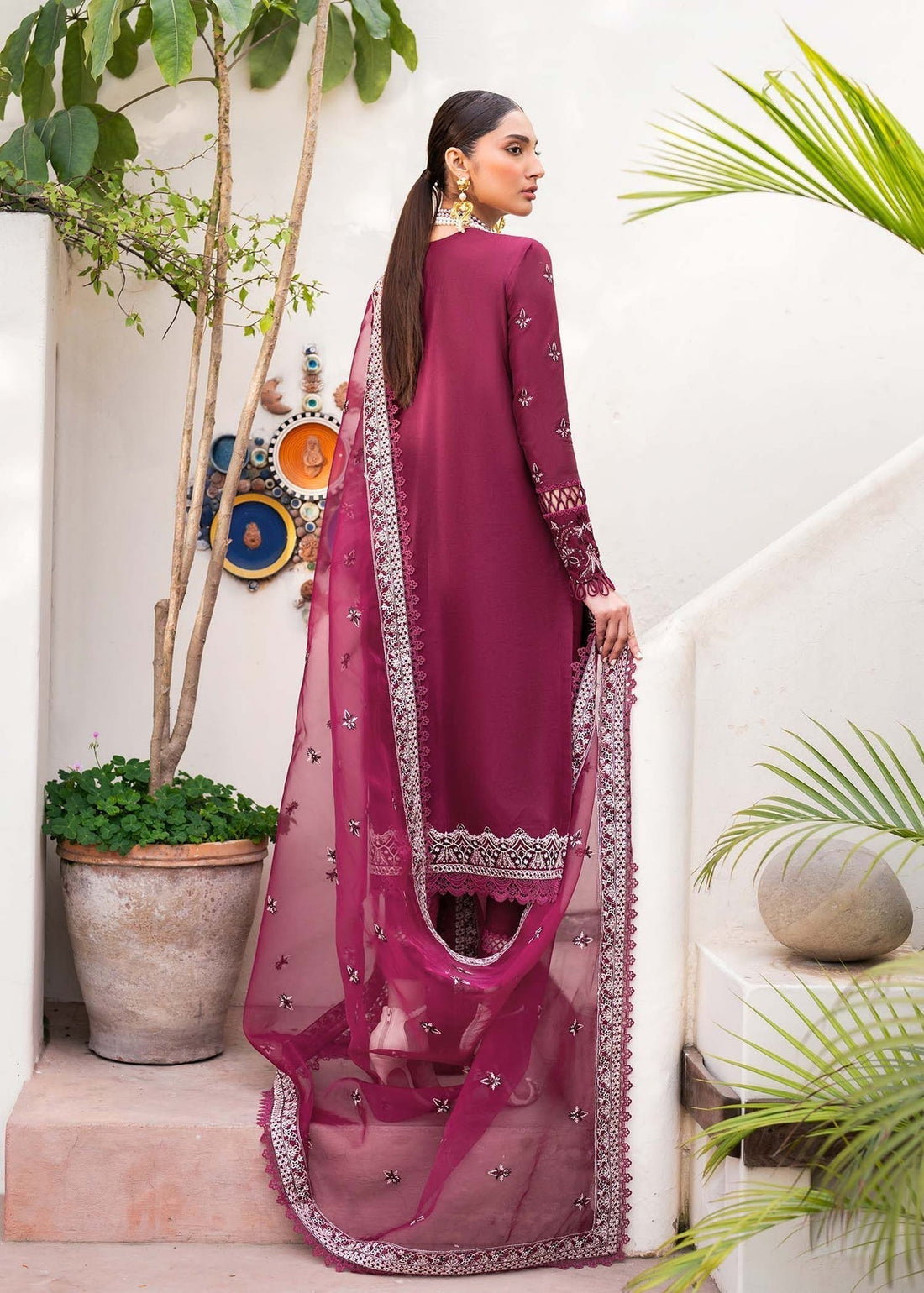 Akbar Aslam | Pret Lawn | PRESTIGE - Saira Saqlain