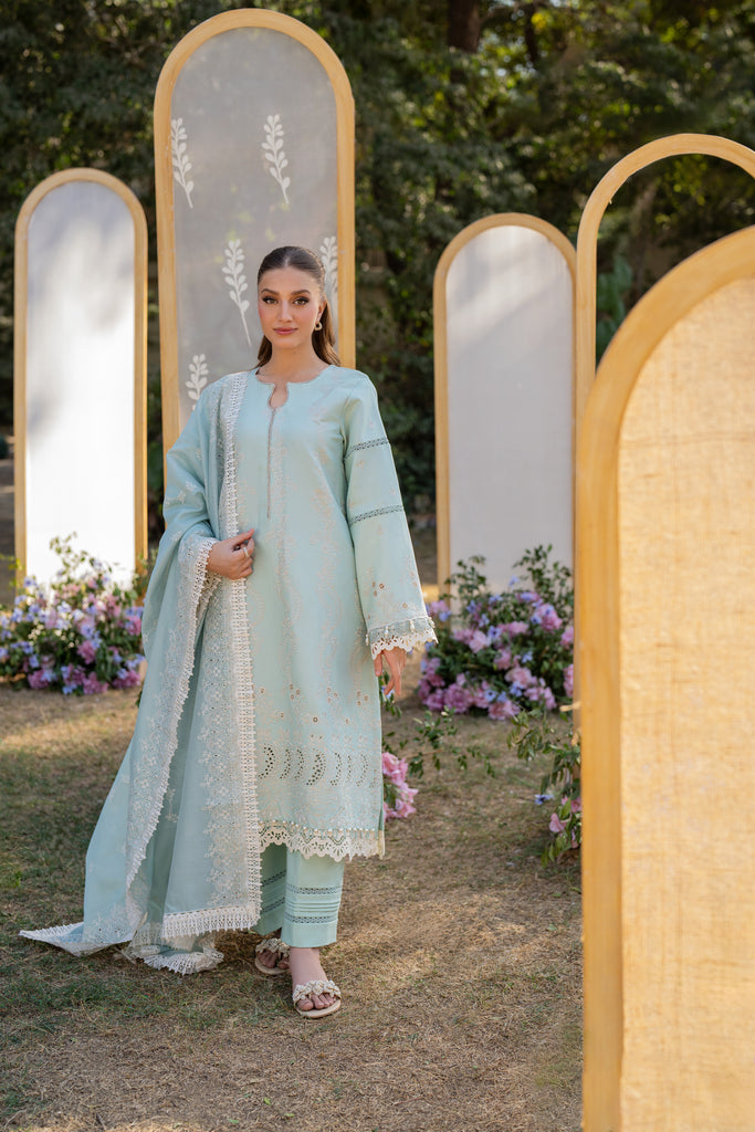 Florent | Chikankari Eid 25 | FLC-1A -   Ladies Clothes -  Saira Saqlain