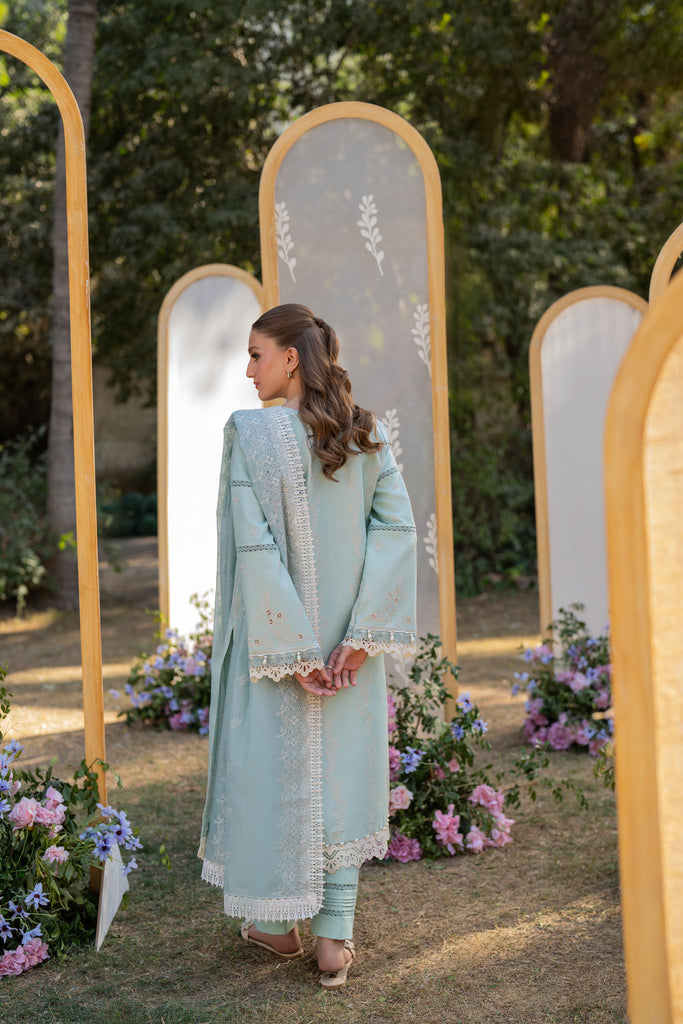 Florent | Chikankari Eid 25 | FLC-1A -   Ladies Clothes -  Saira Saqlain