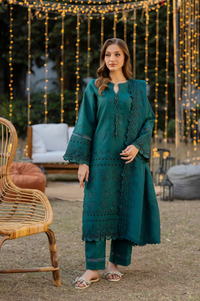 Florent | Chikankari Eid 25 | FLC- 8A -   Ladies Clothes -  Saira Saqlain