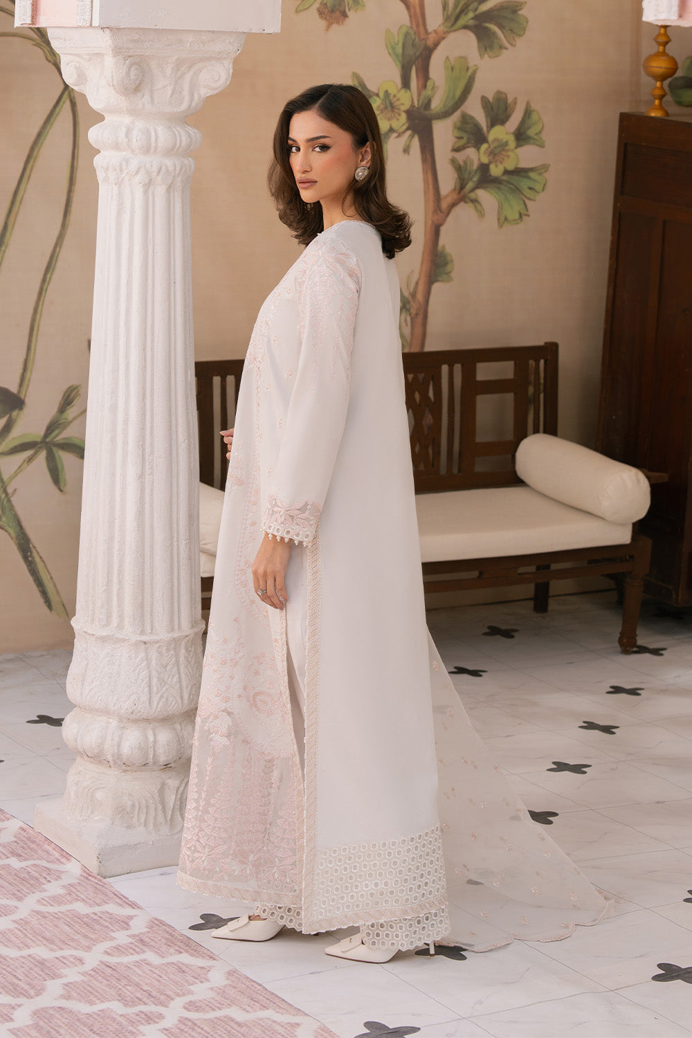 Maryum N Maria | Eid Luxury Lawn 25 | AREZOO - MS50153 -   Ladies Clothes -  Saira Saqlain