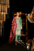 AlKaram | Festive Summer 25 | FC-9D-25-Sage -   Ladies Clothes -  Saira Saqlain