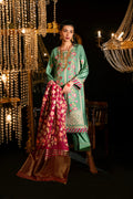AlKaram | Festive Summer 25 | FC-9D-25-Sage -   Ladies Clothes -  Saira Saqlain