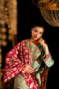 AlKaram | Festive Summer 25 | FC-9D-25-Sage -   Ladies Clothes -  Saira Saqlain