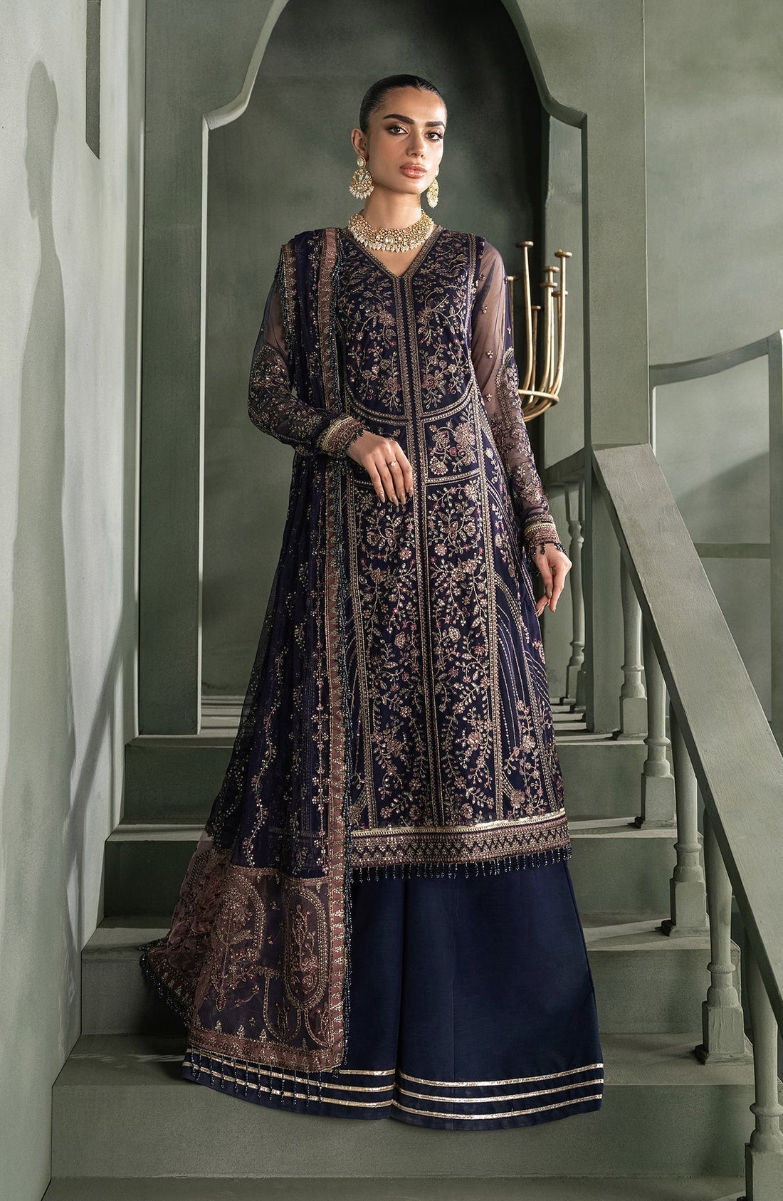 Zarif | Heritage Formals | ZHF 08 SIRENE - Saira Saqlain